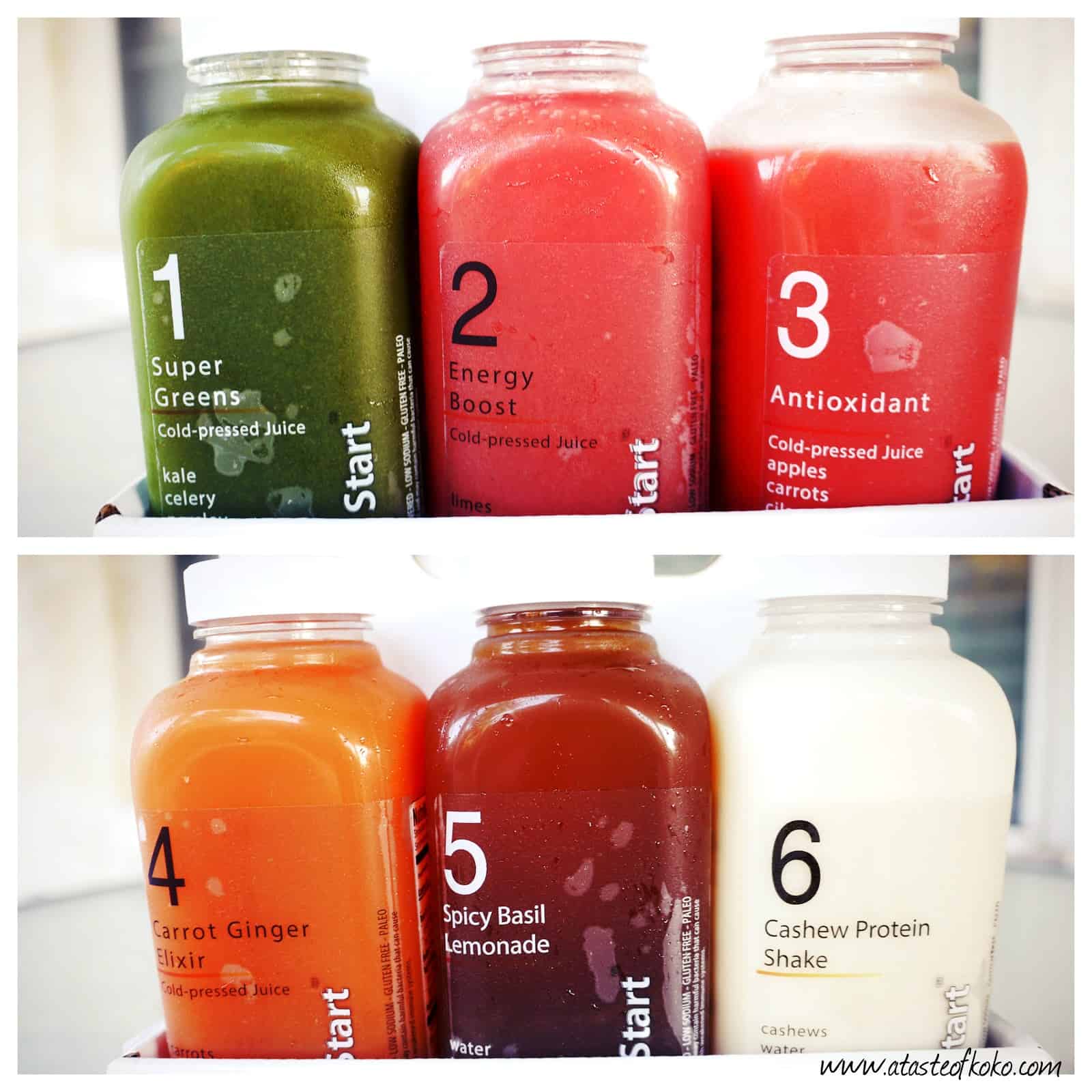 Snap Kitchen's Clean Start juice program