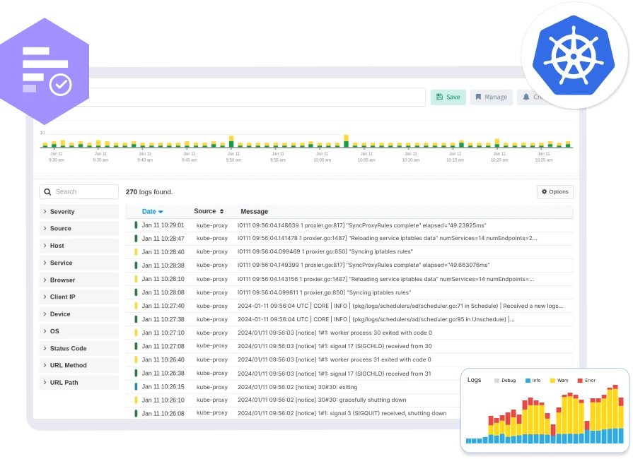 Logs Monitoring & Observability