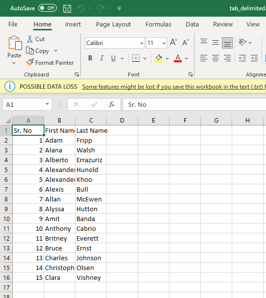 How to Open CSV, PIPE and TAB Delimited File in Excel Techtown