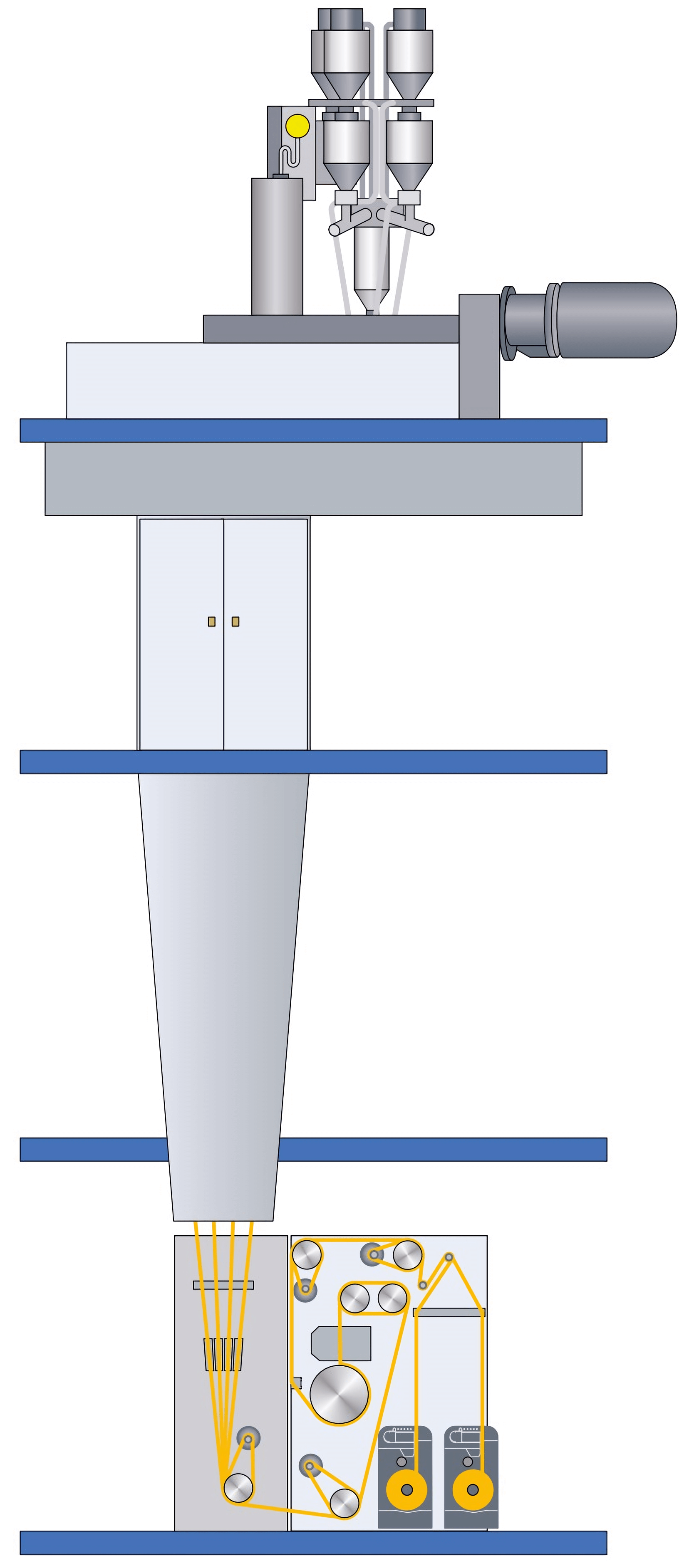 Truetzschler OPTIMA for 4end BCF spinning