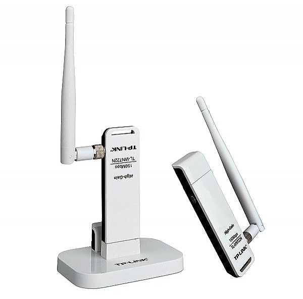 TPLink TLWN722N, Wireless adapter Lite N USB 2.0 High Gain