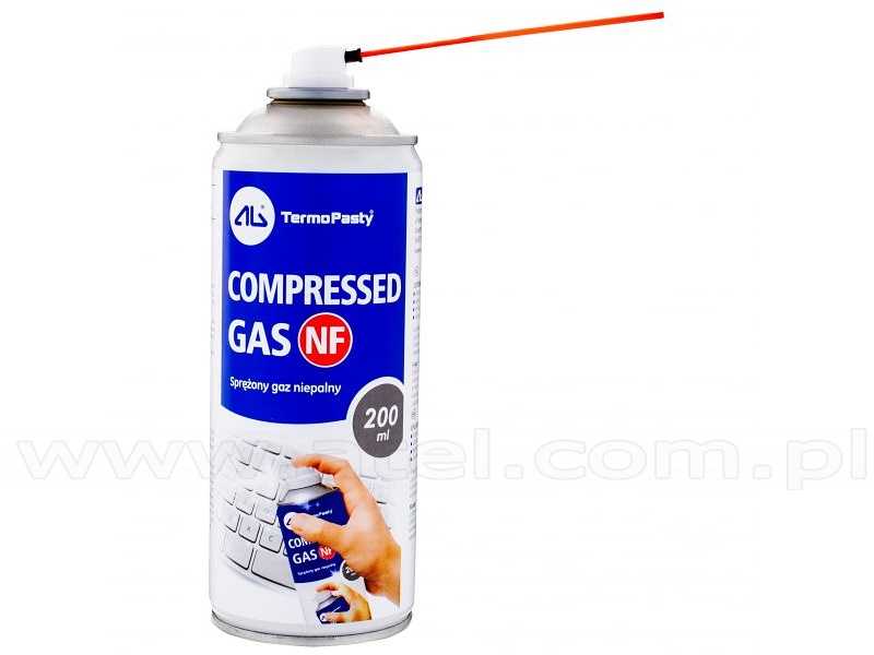 Compressed air nonflammable dust remover, 200 ml