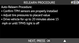 TPMS diagnostic information – Ford Fusion 2016 – 2018 - ATEQ-TPMS