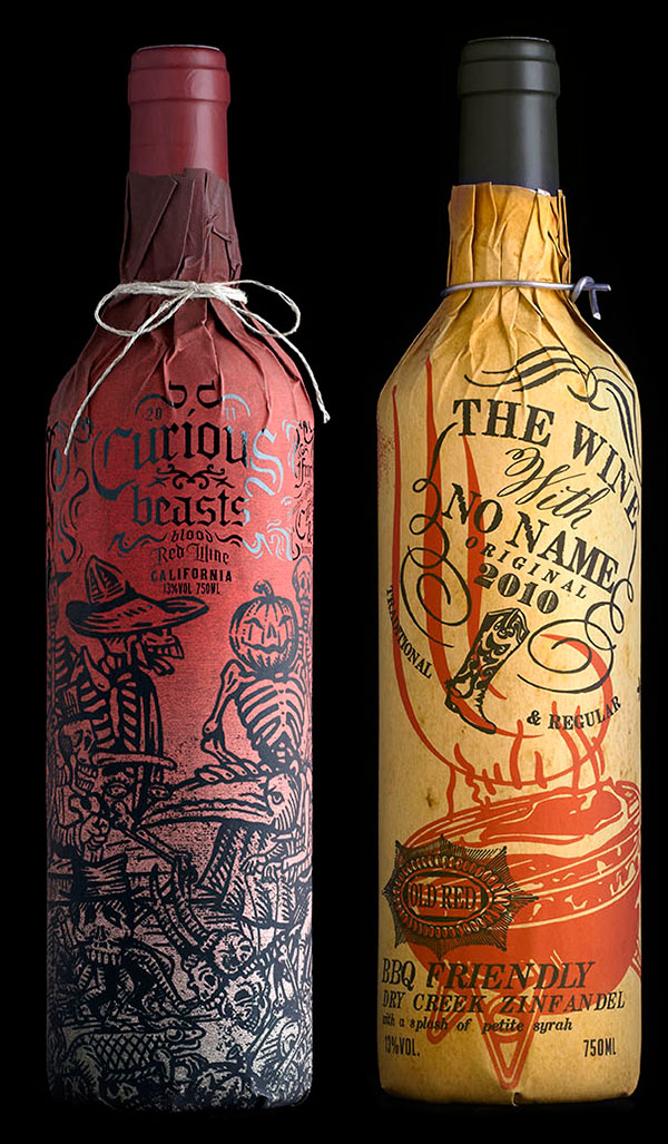 Paper wrapped wine bottles 10 Cool Design Ideas AterietAteriet