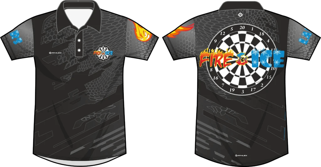 Individuelles Dart Shirt selbst gestalten Athlex Sportswear