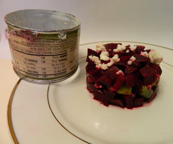 Kimberly L. Jackson Cooking at home How to use a can as a ring mold