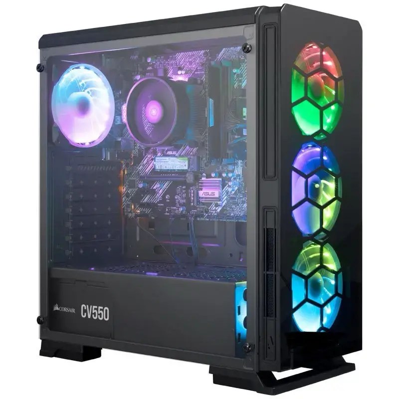 Entry Level Gaming Build Gaming Desktop PC Ryzen 5 5600G 8GB RAM 500GB