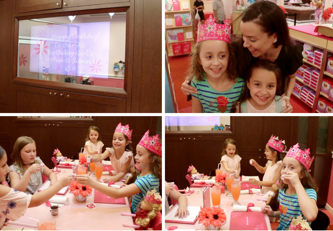 The Girls’ American Girl Store Birthday Party and Shopping Trip! At