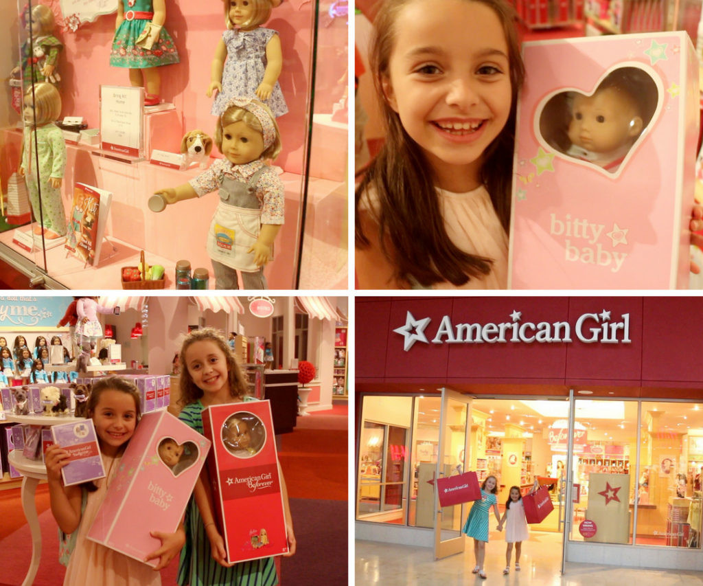 The Girls’ American Girl Store Birthday Party and Shopping Trip! At