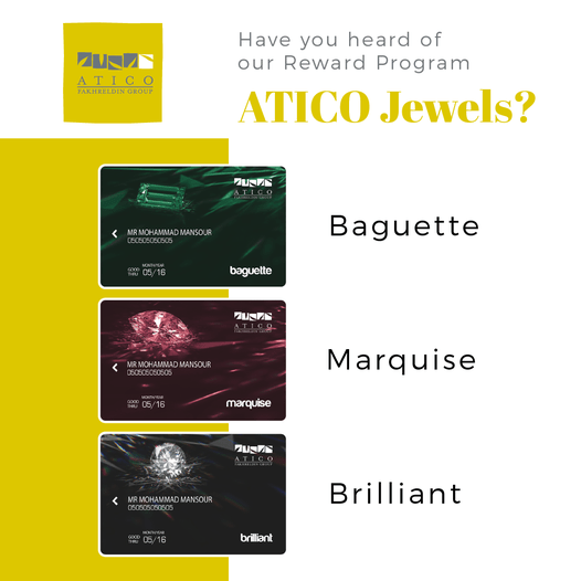 ATICO Jewels Reward Program ATICO Fakhreldin Group