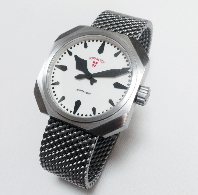 Normalzeit's Vienna Cube Clock watches