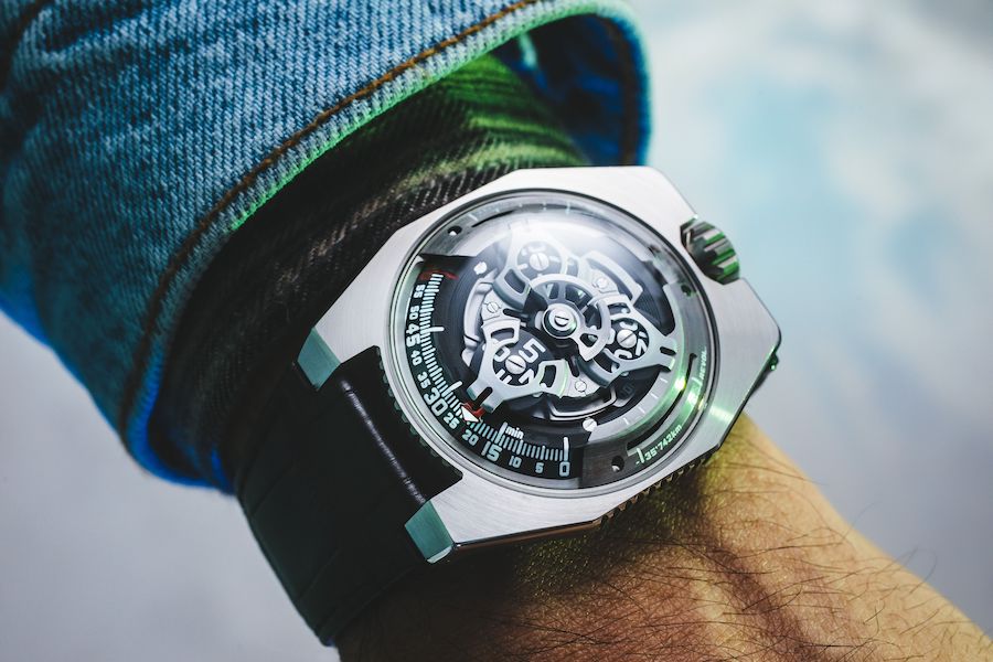 Introducing A World's First Urwerk UR100 SpaceTime Watch