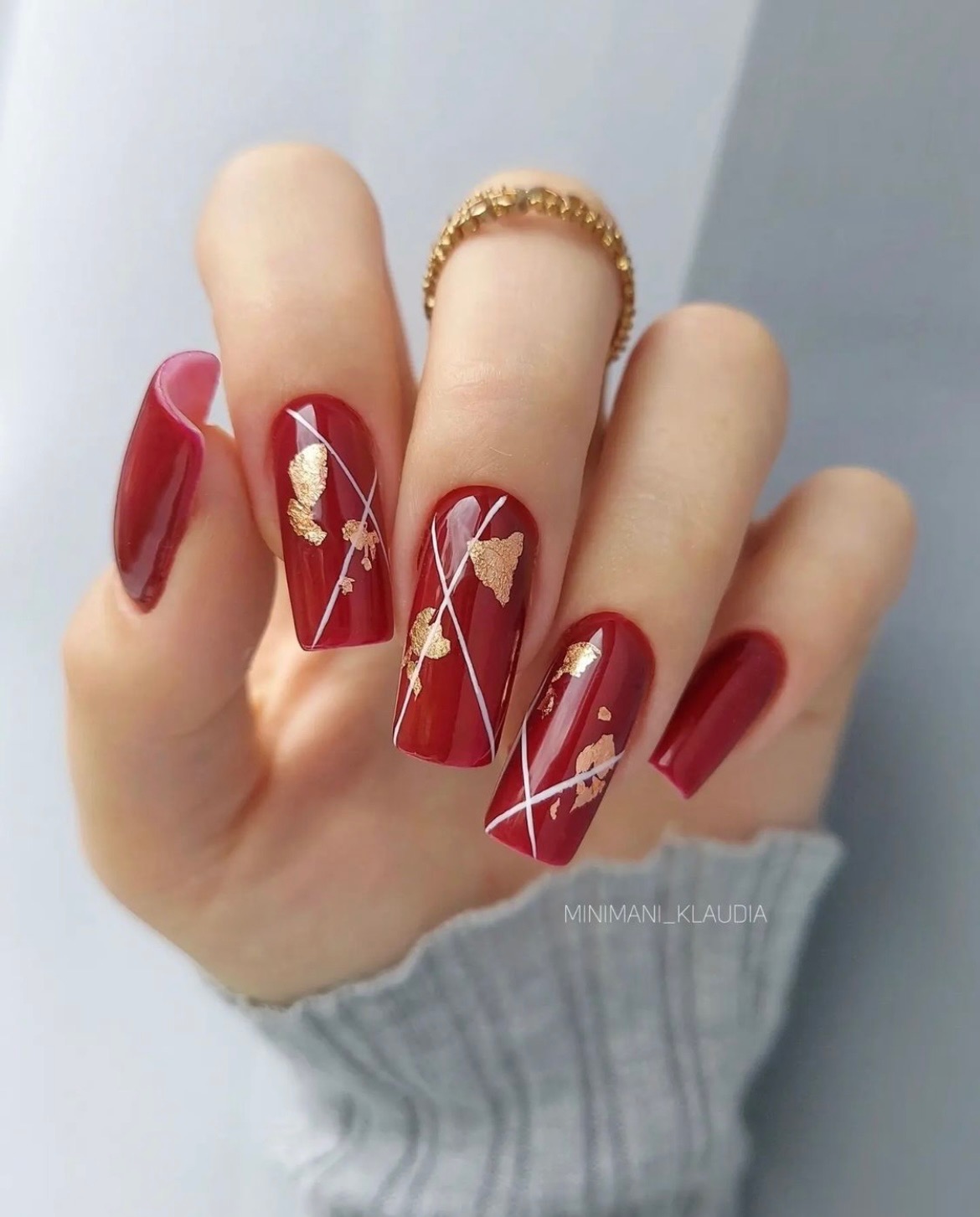 61 Best Red Nail Designs to Paint on Today atinydreamer