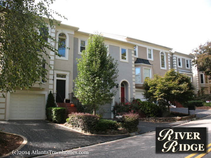 River Ridge Townhomes for sale in Johns Creek (Alpharetta), GA.