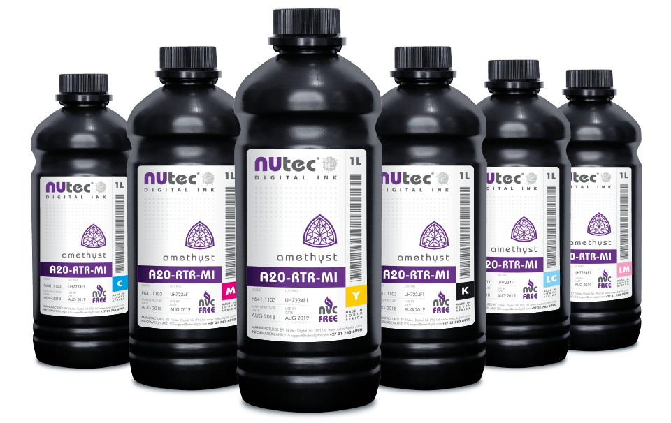 NUtec Amethyst A20RTRM1 UV Ink 1000ml Atlantic Tech