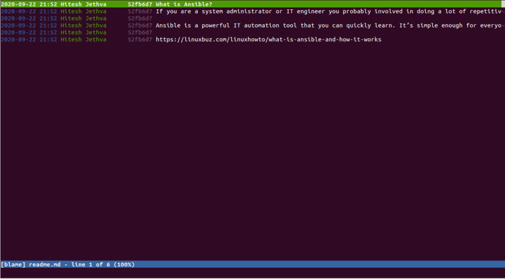 How to Install Tig Git Repository Browser on Ubuntu 20.04
