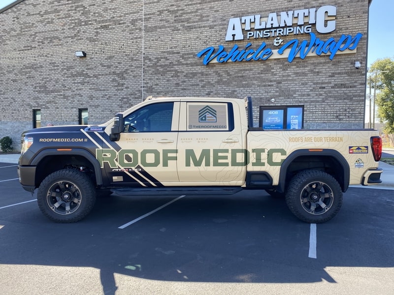 Custom Commercial Vehicle Wraps in Charlotte, NC Truck Wraps