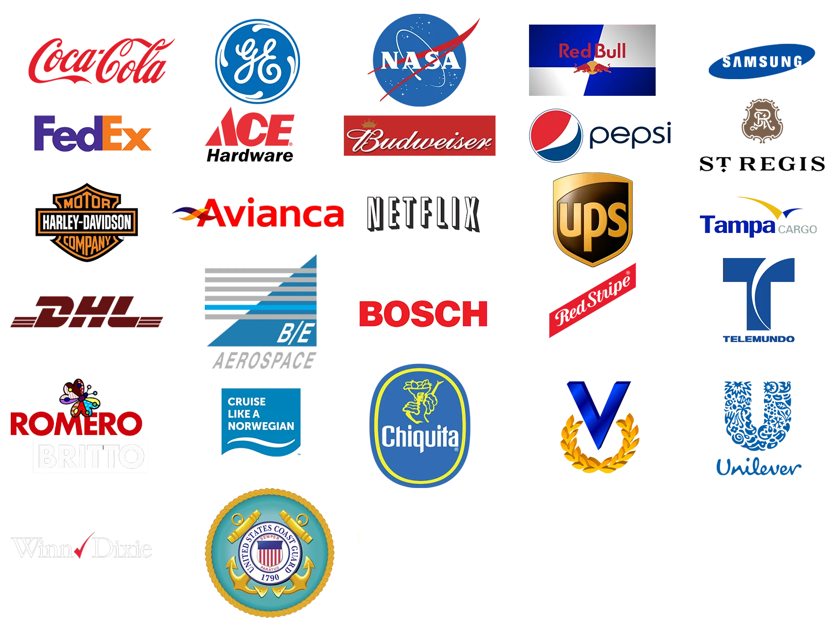 Collage Logos Atlantic Rack