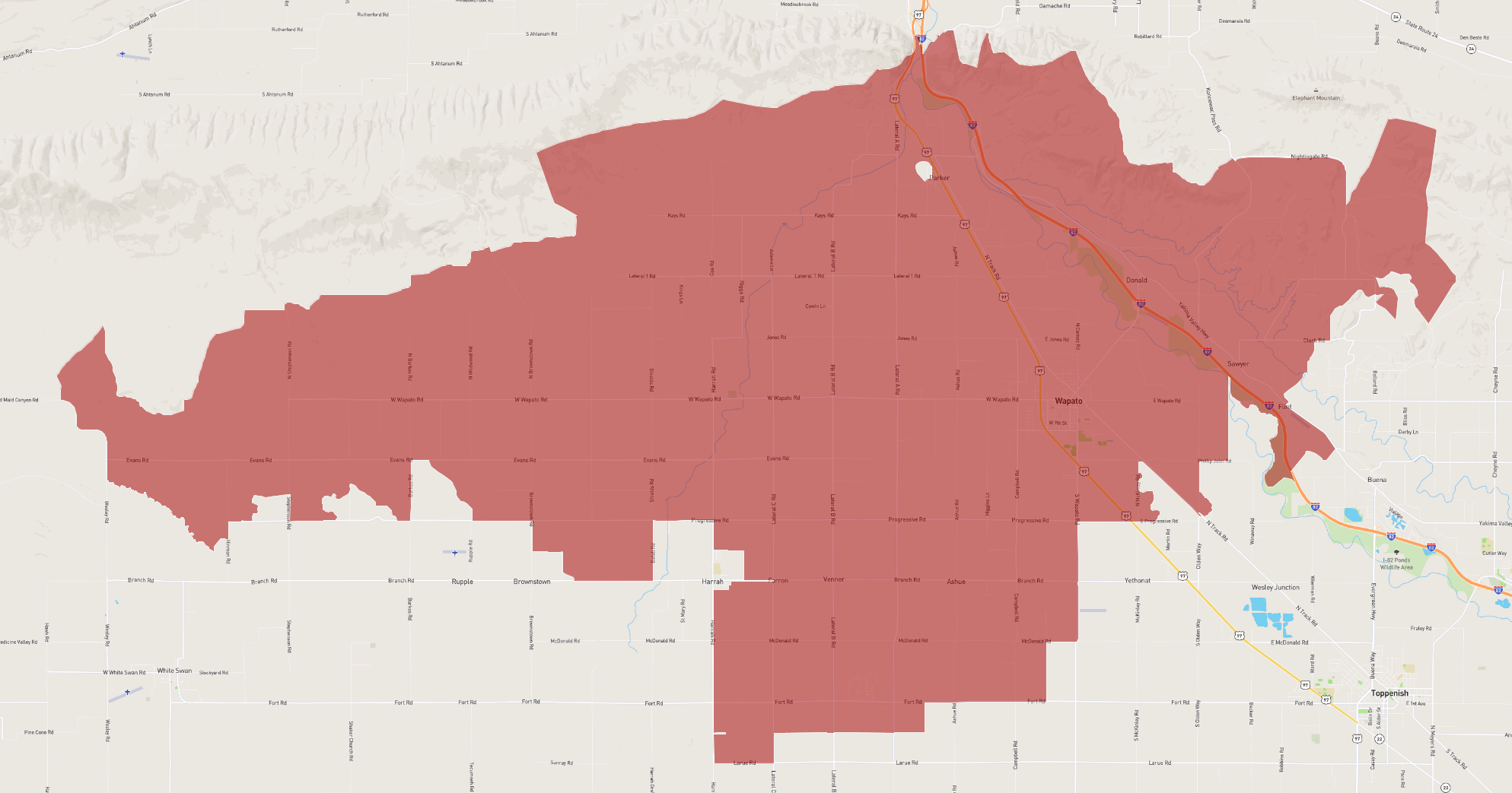 Zip Code 98951 - AtlasBig.com