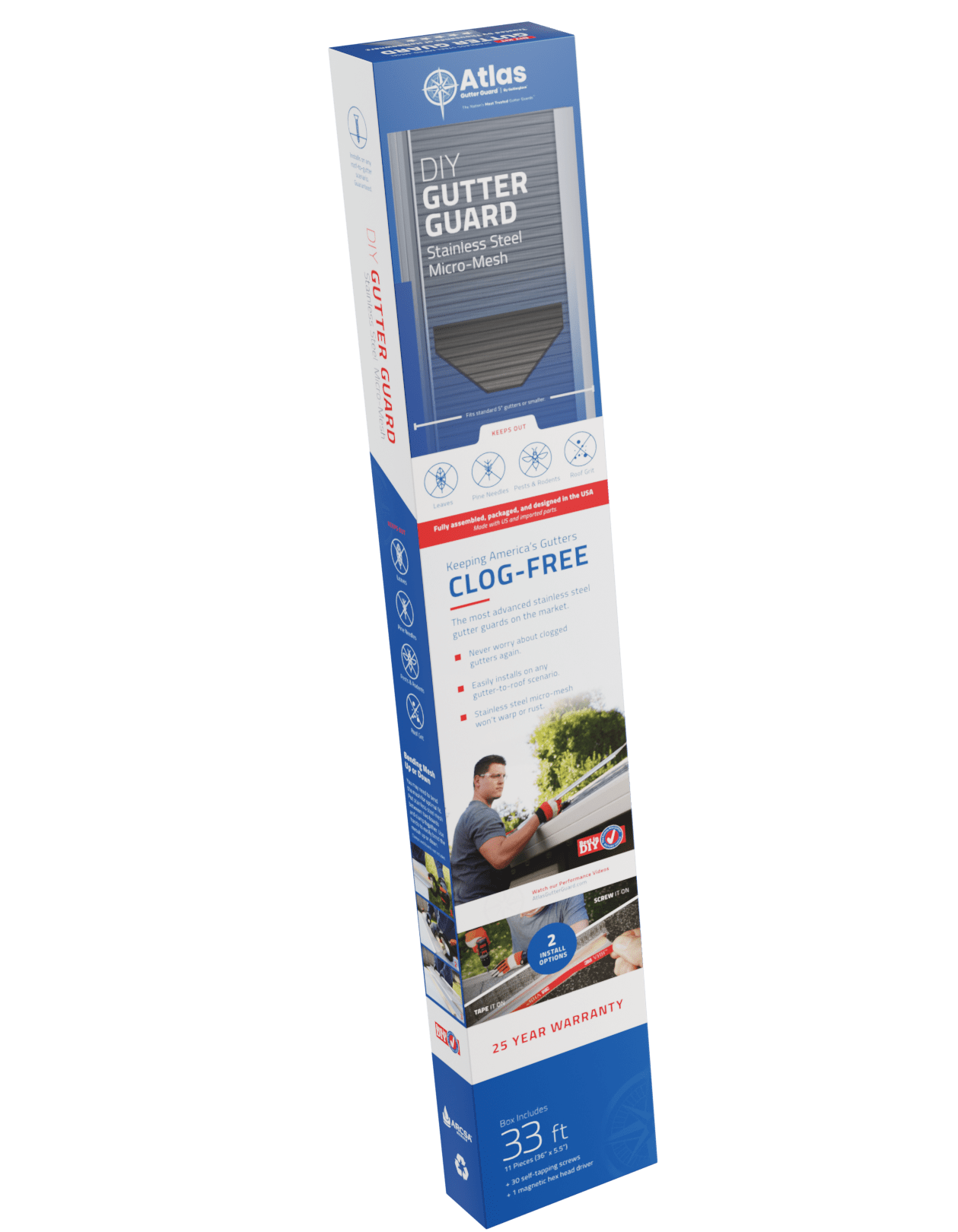 Atlas Gutter Guard The Nation's Most Trusted Gutter Guard®