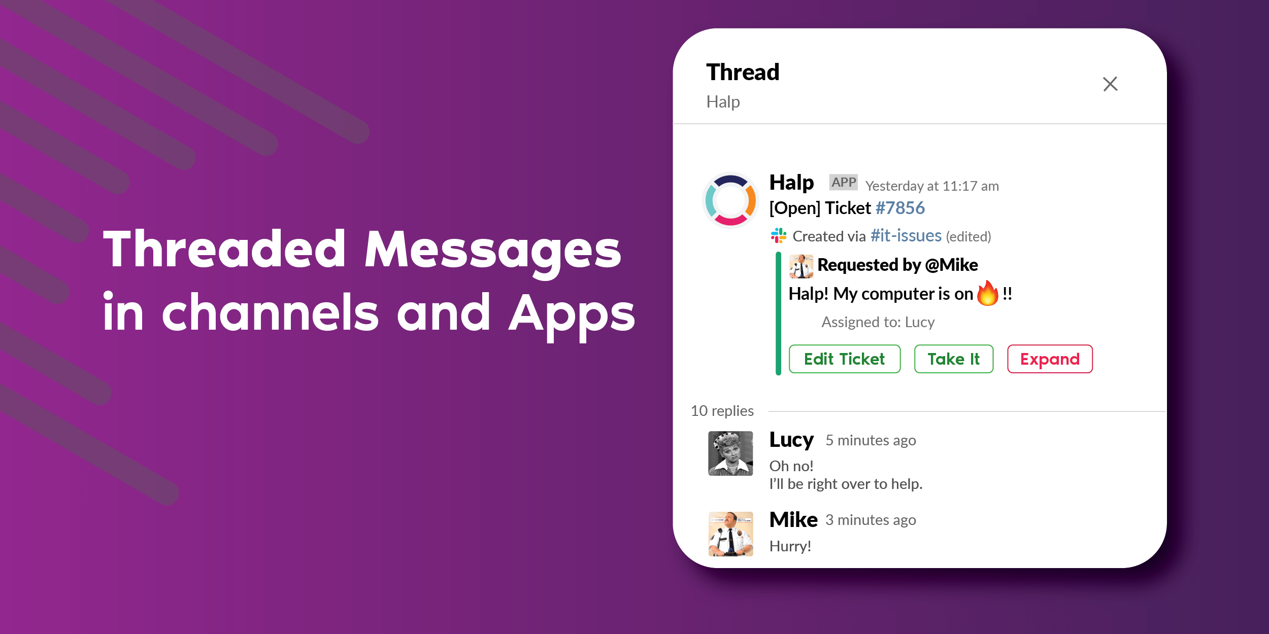 How and why to use Slack's threaded messages in channels and Apps Work Life by Atlassian