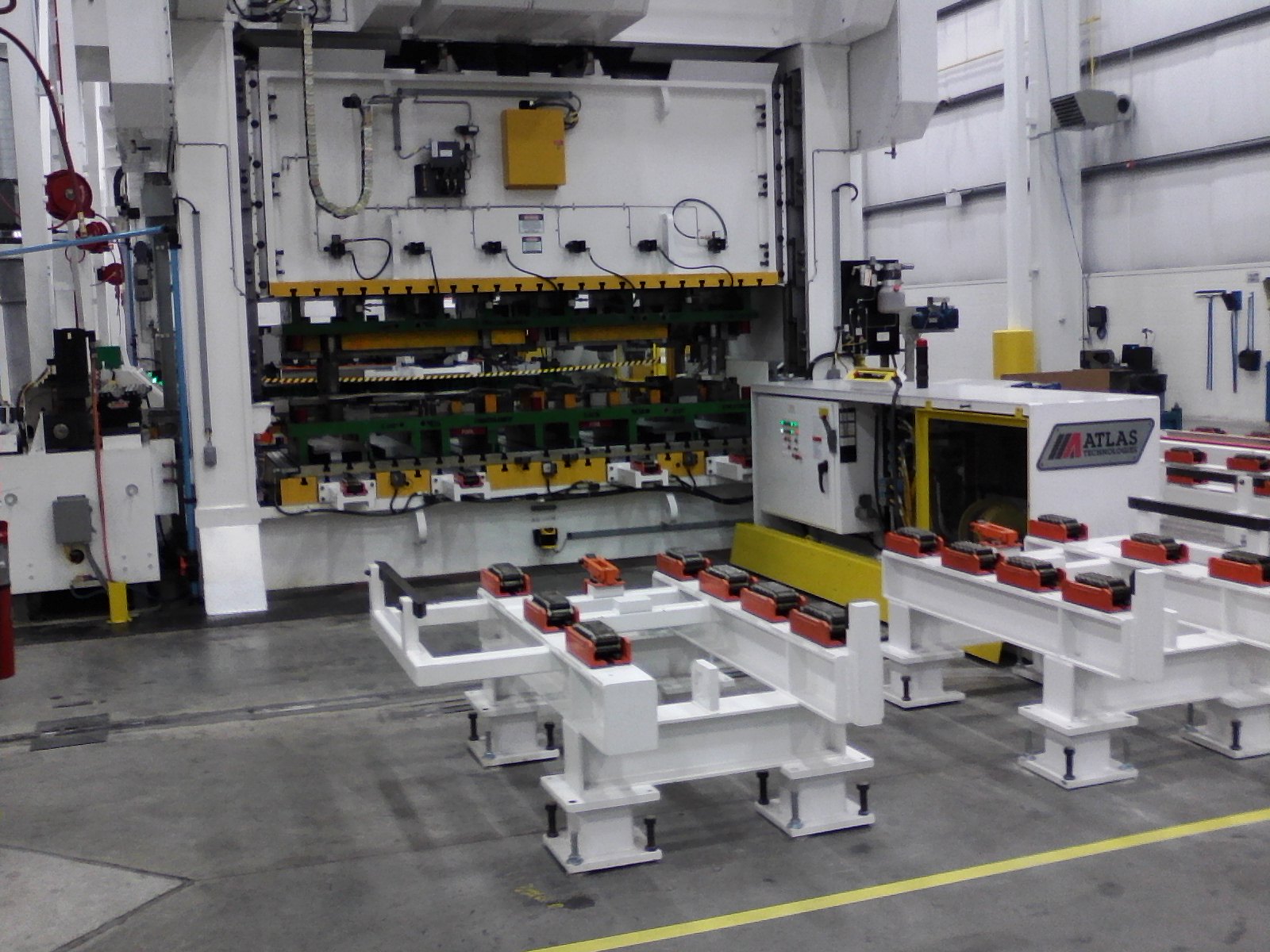 Die Change Systems, Die Tables and Die Transfer Carts Atlas