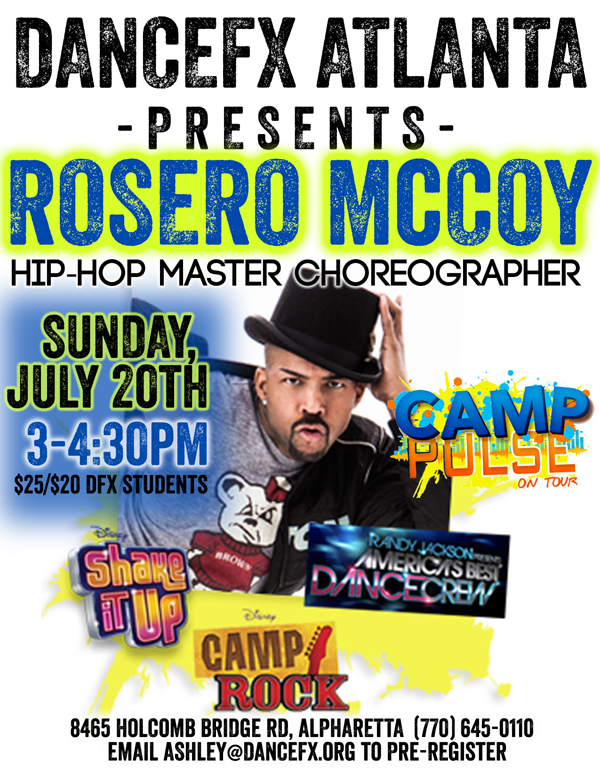 DANCEFX ATLANTA PRESENTS ROSERO MCCOY Atlanta Dance Source ATL