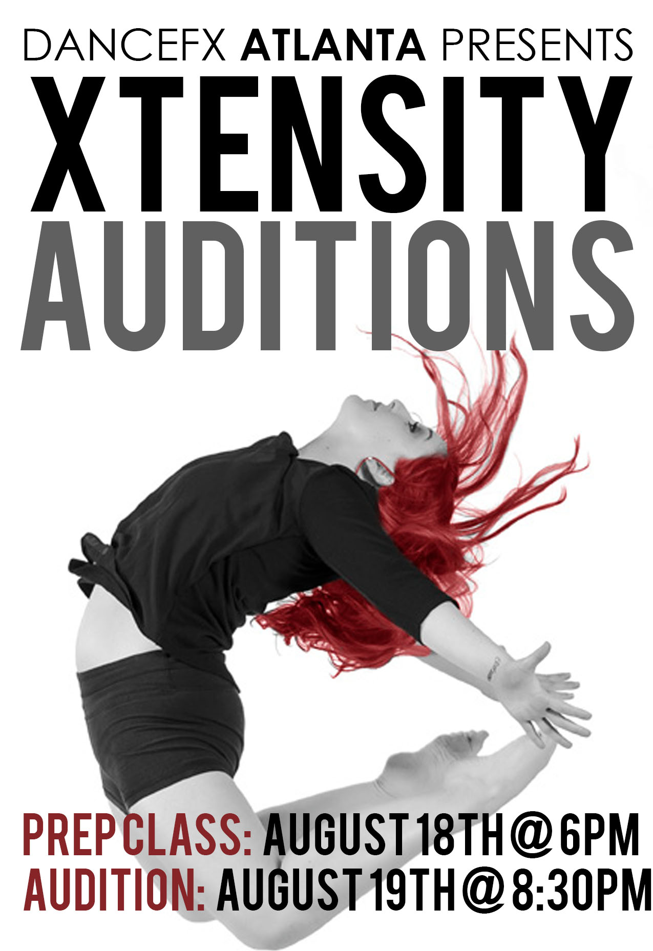 XTENSITY AUDITIONS Atlanta Dance Auditions ATL Dance Source
