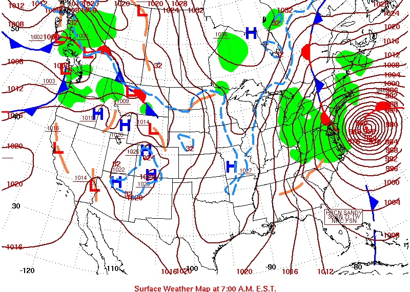 How To Tell Wind Direction On A Weather Map ATMO336 Spring 2018