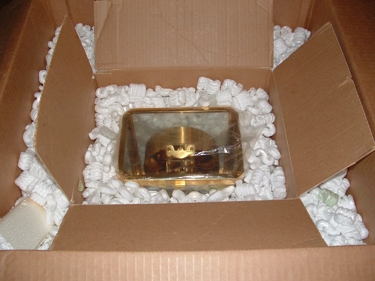 Atmos Clock Shipping Instructions