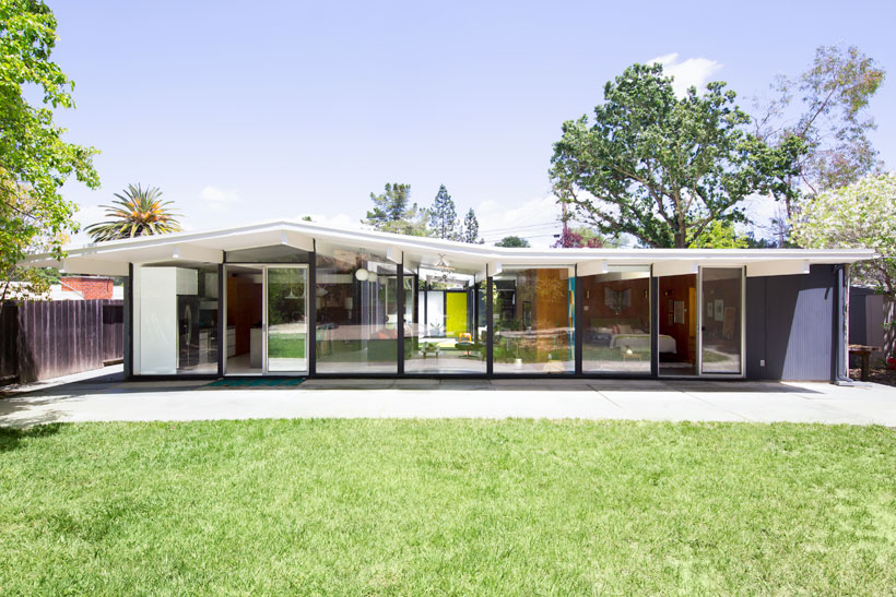 Eccentric + Authentic Eichler Renovation Home