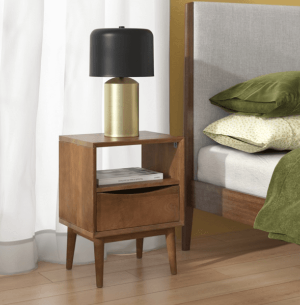 MCMInspired Small Space Nightstands Atomic Ranch