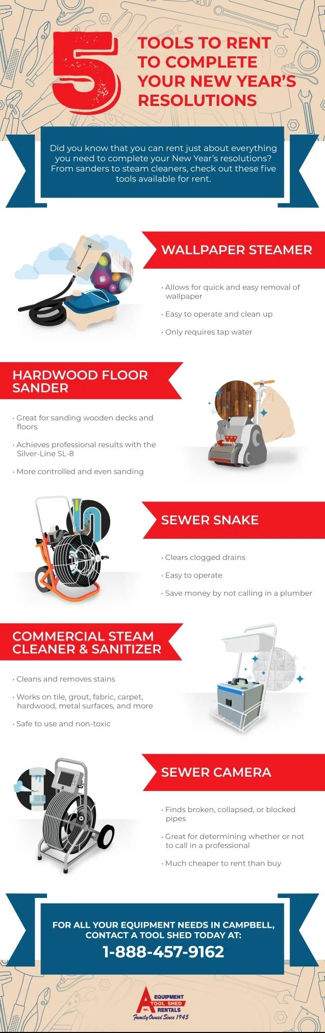 Equipment Rental in San Jose A Tool Shed