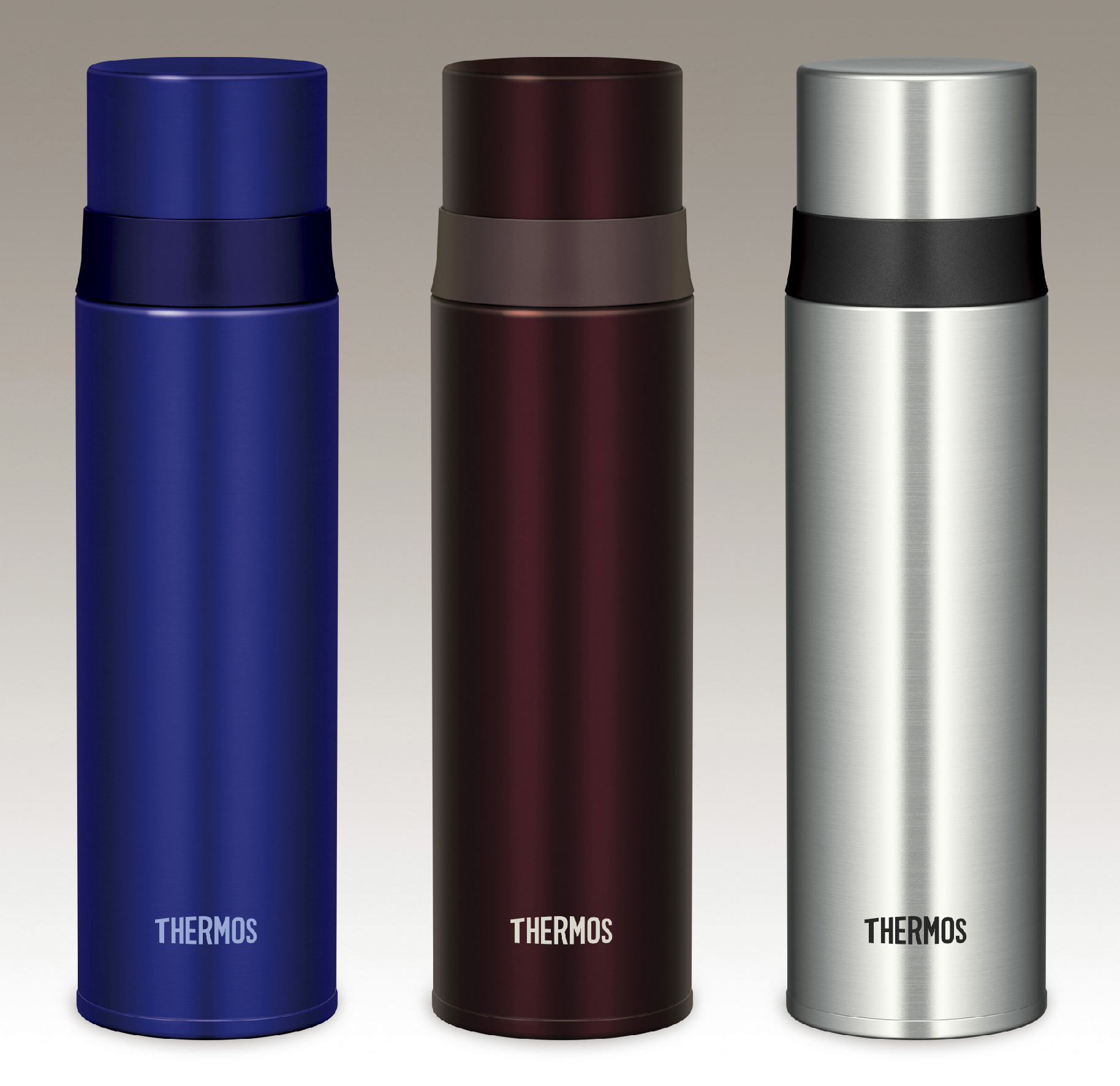 世界120ヶ国で愛されるTHERMOSブランド 子どもからお年寄りまで！従来品よりもさらに軽く、スリムに！『サーモス・ステンレススリムボトル