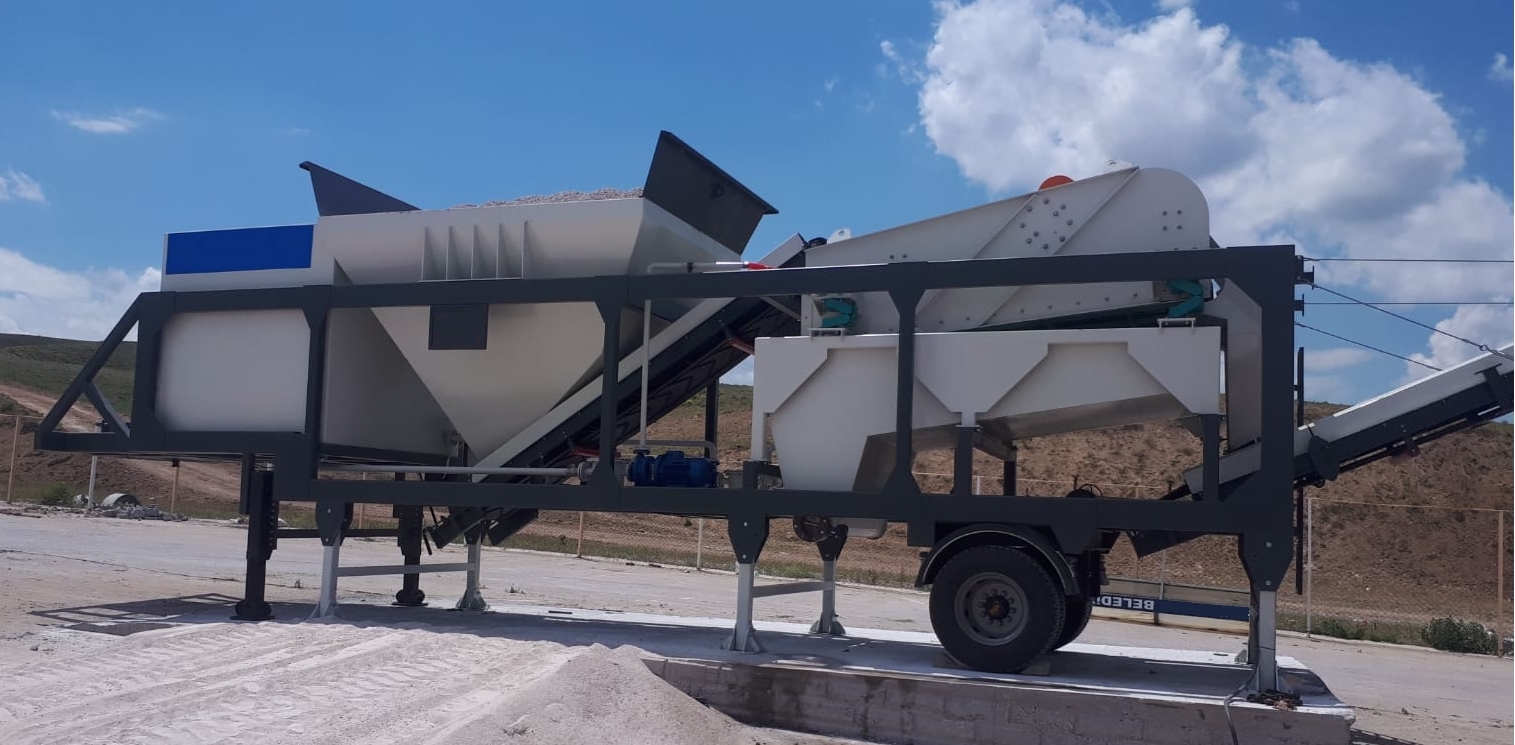 ATS Asfalt Teknolojileri Sanayi Mobile Aggregate Washer Plant