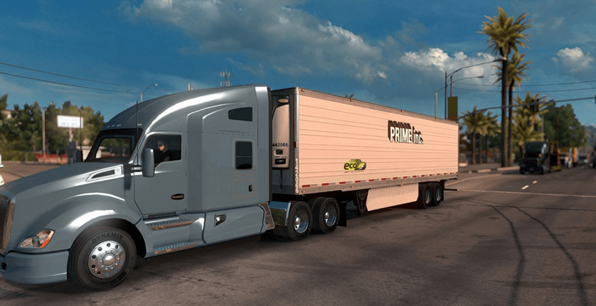 Prime Inc. Trailer Skin mod ATS Mod American Truck Simulator Mod