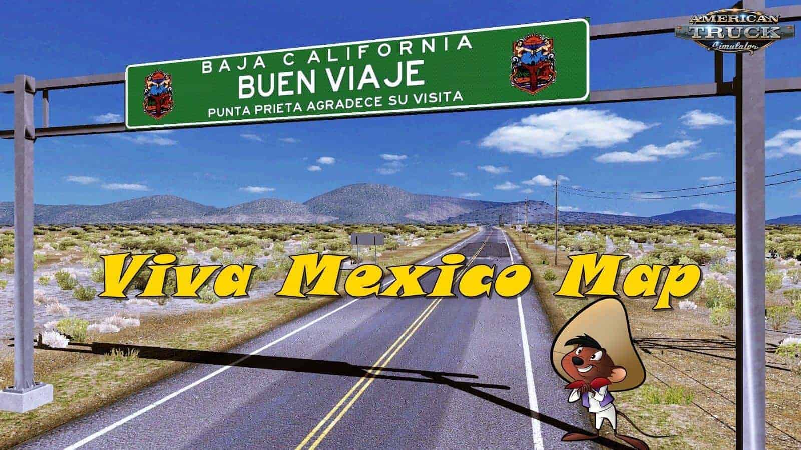 Ats Viva Mexico Map Viva Mexico Map v2.4.8 for ATS ATS Mod American Truck Simulator Mod