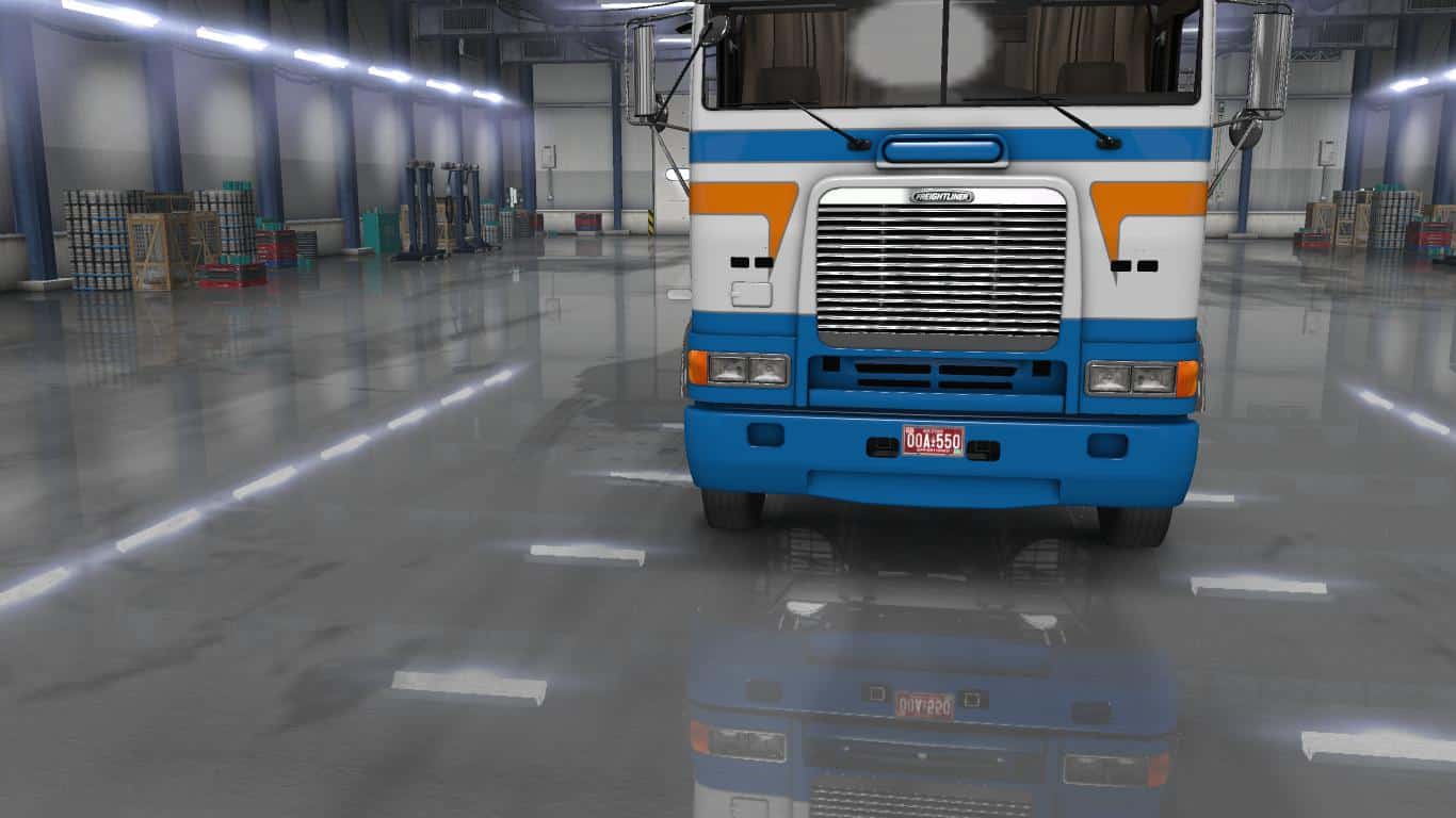Freightliner FLB COE Truck v2.0.7 ATS Mod American Truck Simulator Mod