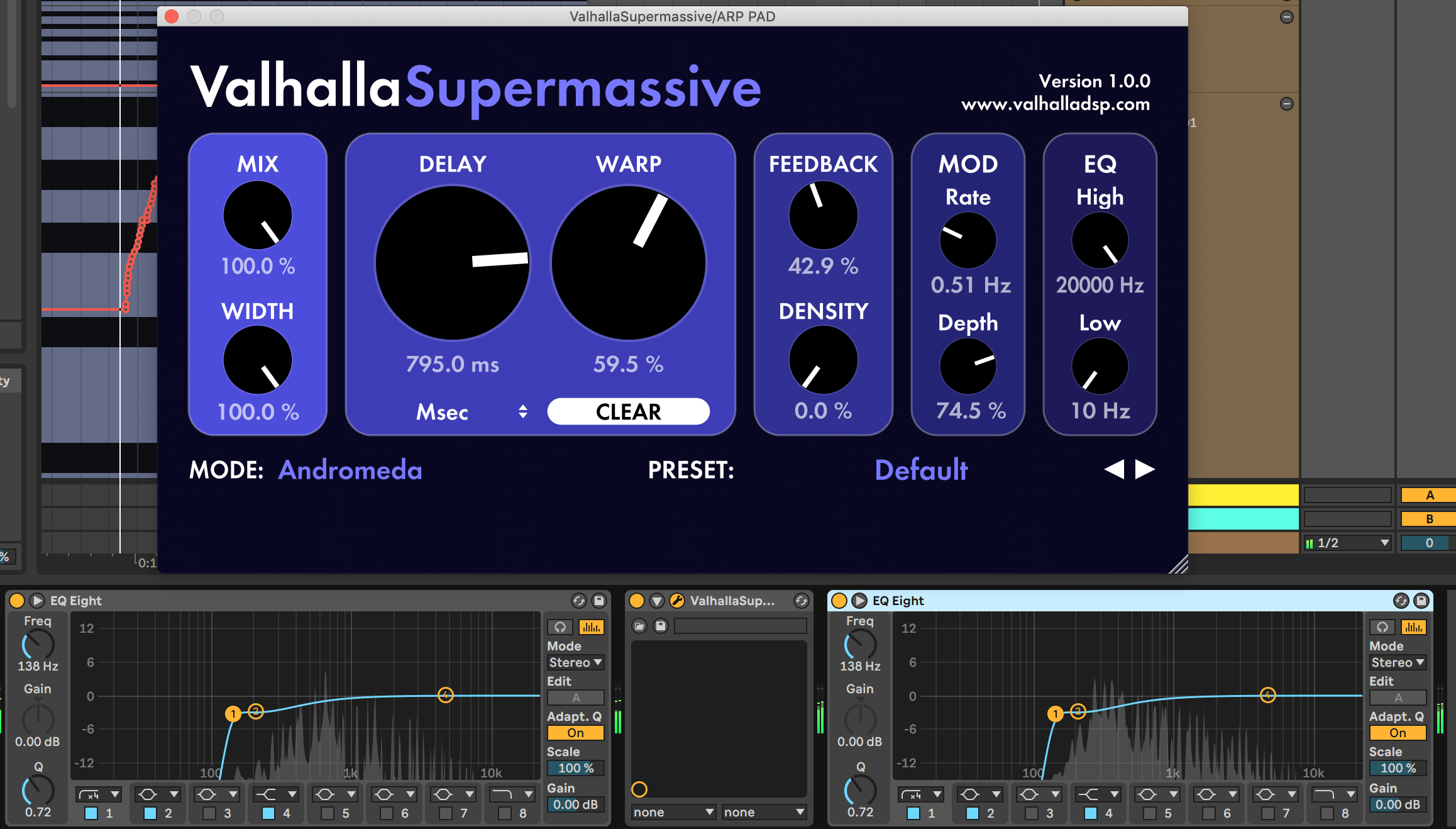 Supermassive Pads With Valhalla Attack Magazine