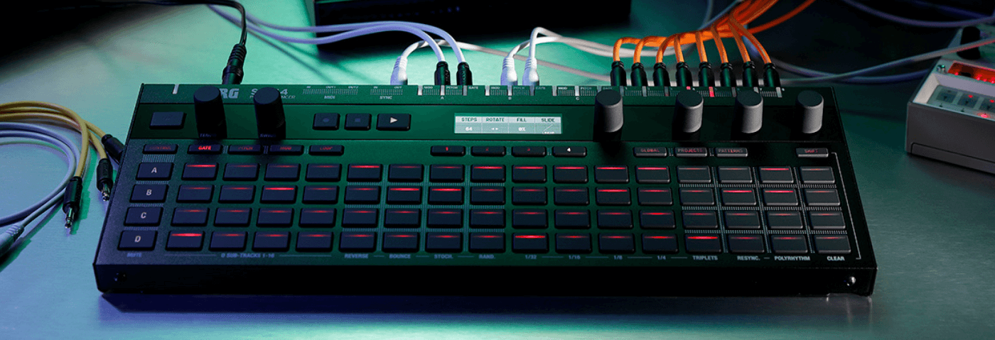 How To Set Up & Make A Beat With The Korg SQ-64 & Volca Sample - Attack