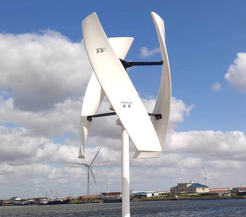 Homemade Vertical Wind Turbine