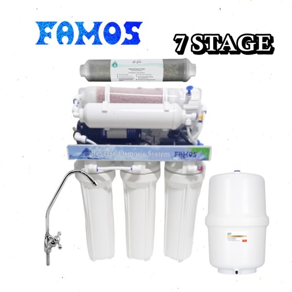 FAMOS 7 STAGE WALL MOUNT REVERSE OSMOSIS SYSTEM Malta RO Systems