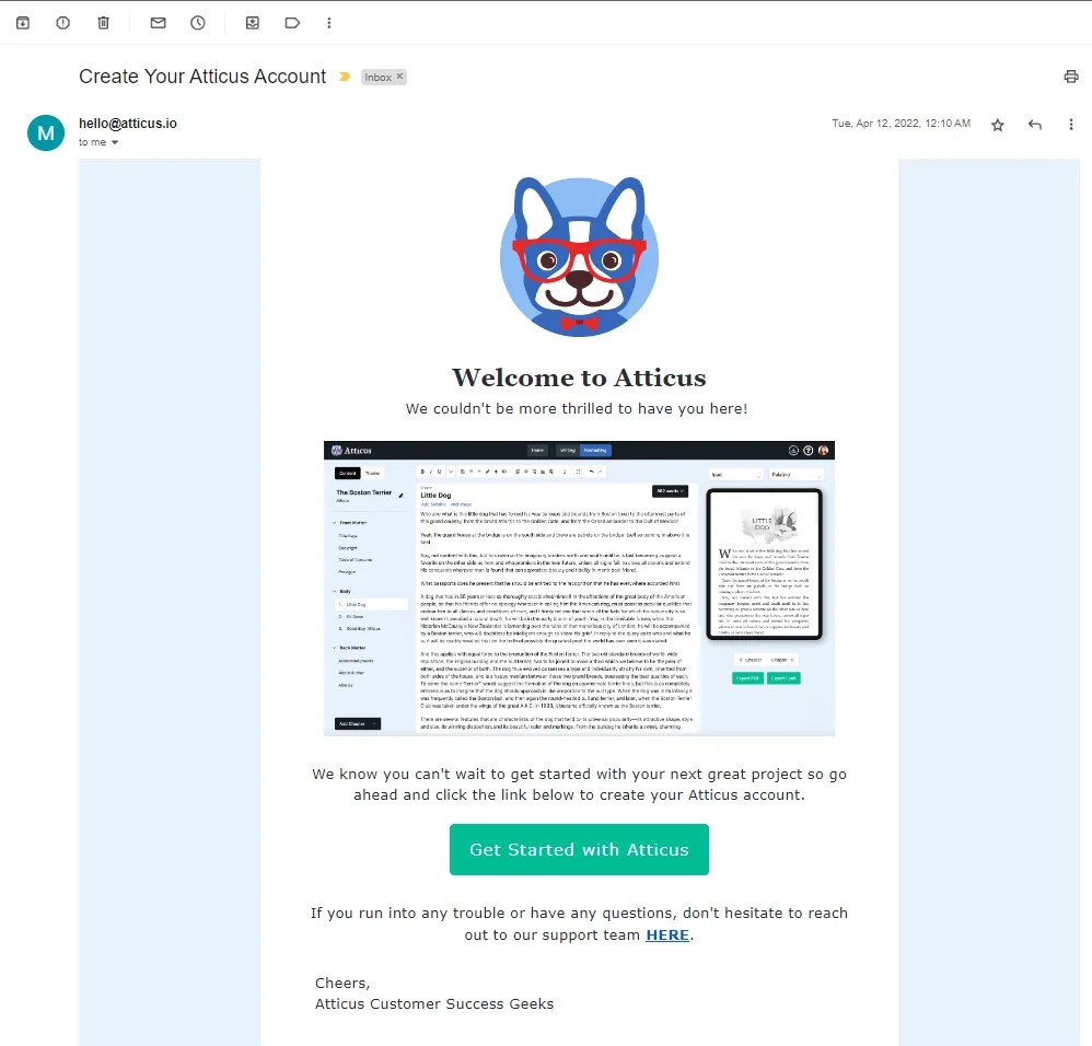 Quick Start Guide to Atticus Atticus