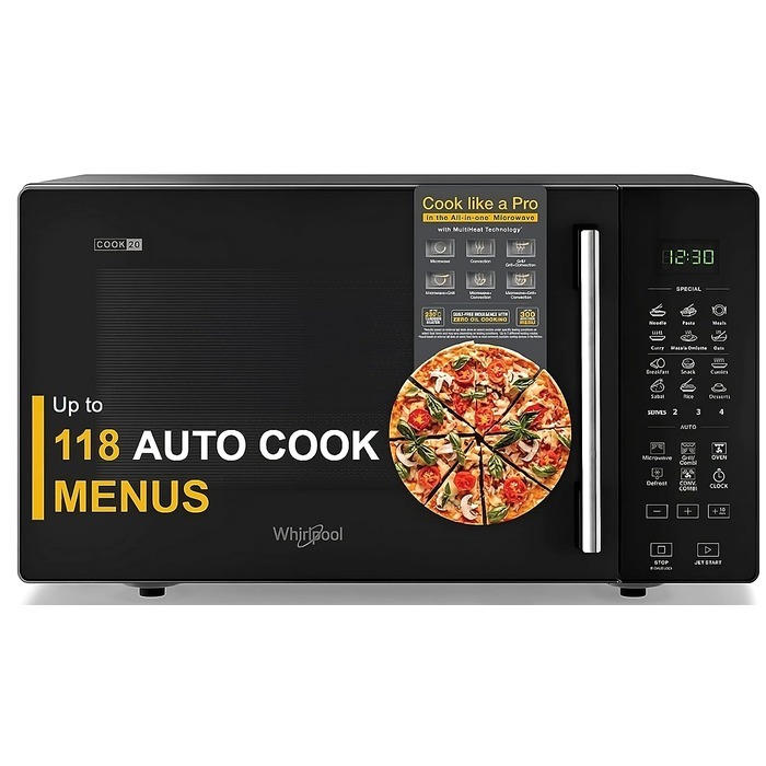 Whirlpool 20 L Convection Microwave Oven (MAGICOOK PRO 22CE BLACK