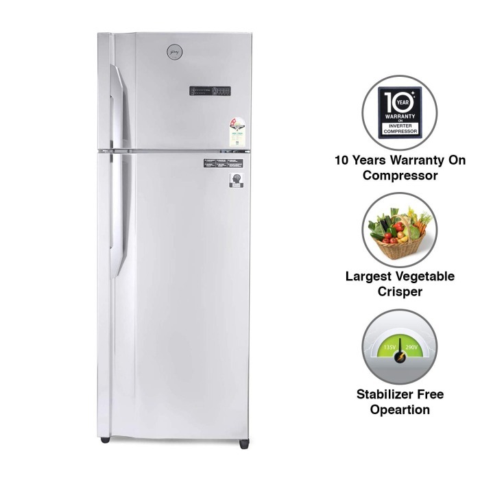 Godrej 350 L 2 Star Inverter FrostFree Double Door Refrigerator (RT