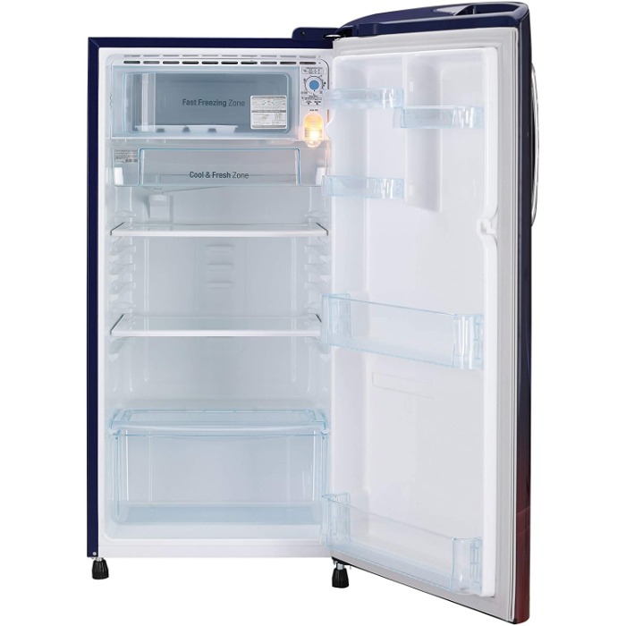 LG 190 L 3 Star DirectCool Single Door Refrigerator (GLB201ABPD, Blue