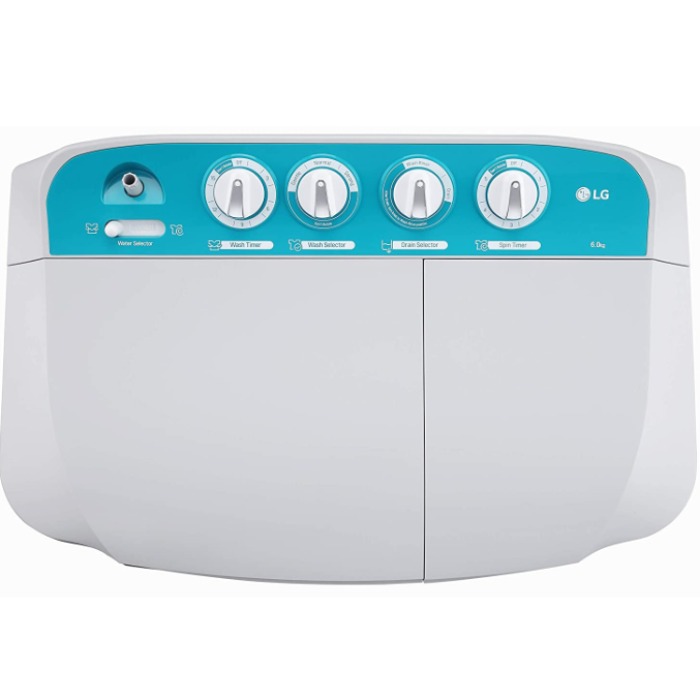 LG 6 Kg SemiAutomatic Top Loading Washing Machine (P7001R3F, Dark Grey)Attinkara