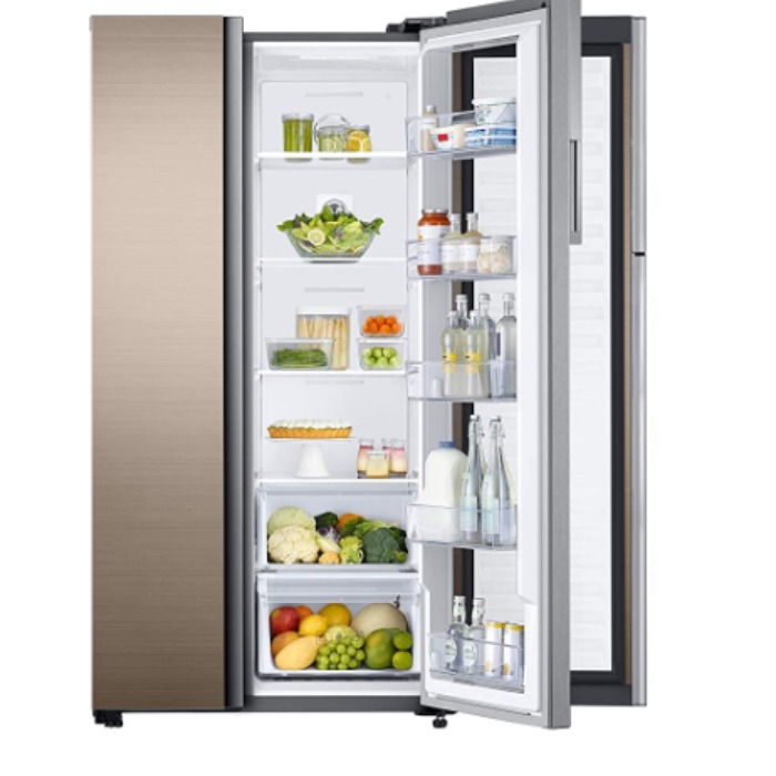 Samsung 674 L Inverter FrostFree SidebySide Refrigerator