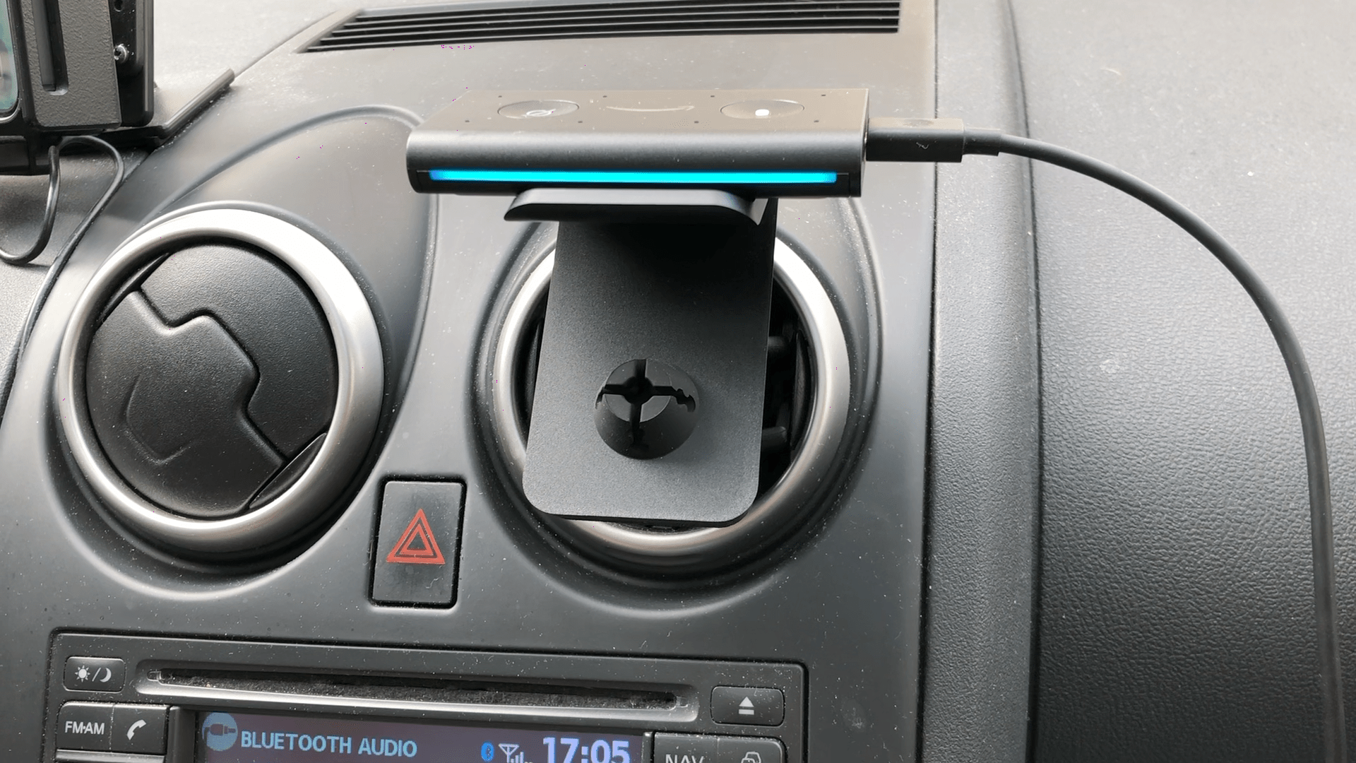 Test d'Amazon Echo Auto Alexa dans la voiture
