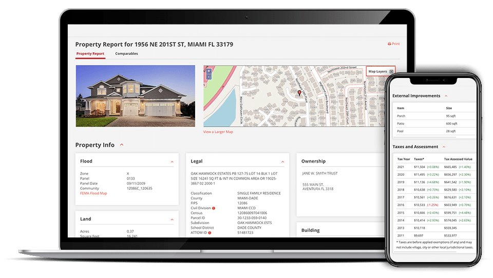 Property Navigator Solution for Real Estate Investors ATTOM